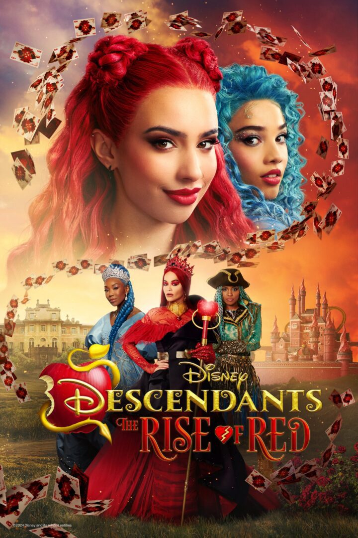 دانلود فیلم Descendants: The Rise of Red 2024 بدون سانسور با پخش آنلاین