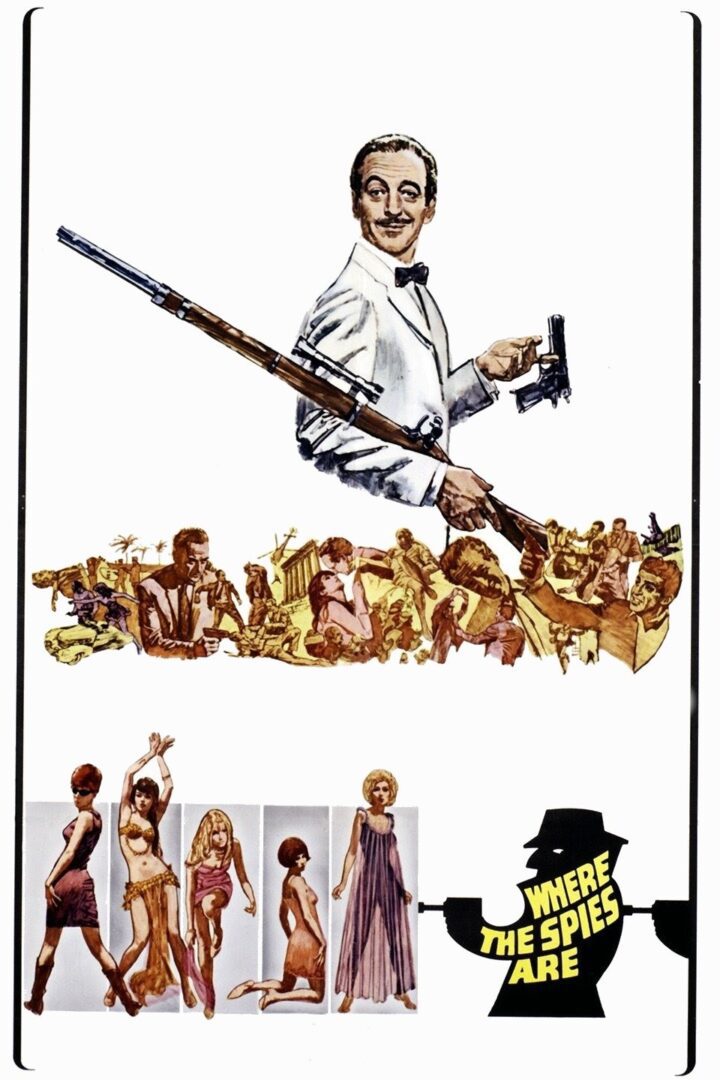 دانلود فیلم Where the Spies Are 1965 بدون سانسور با پخش آنلاین