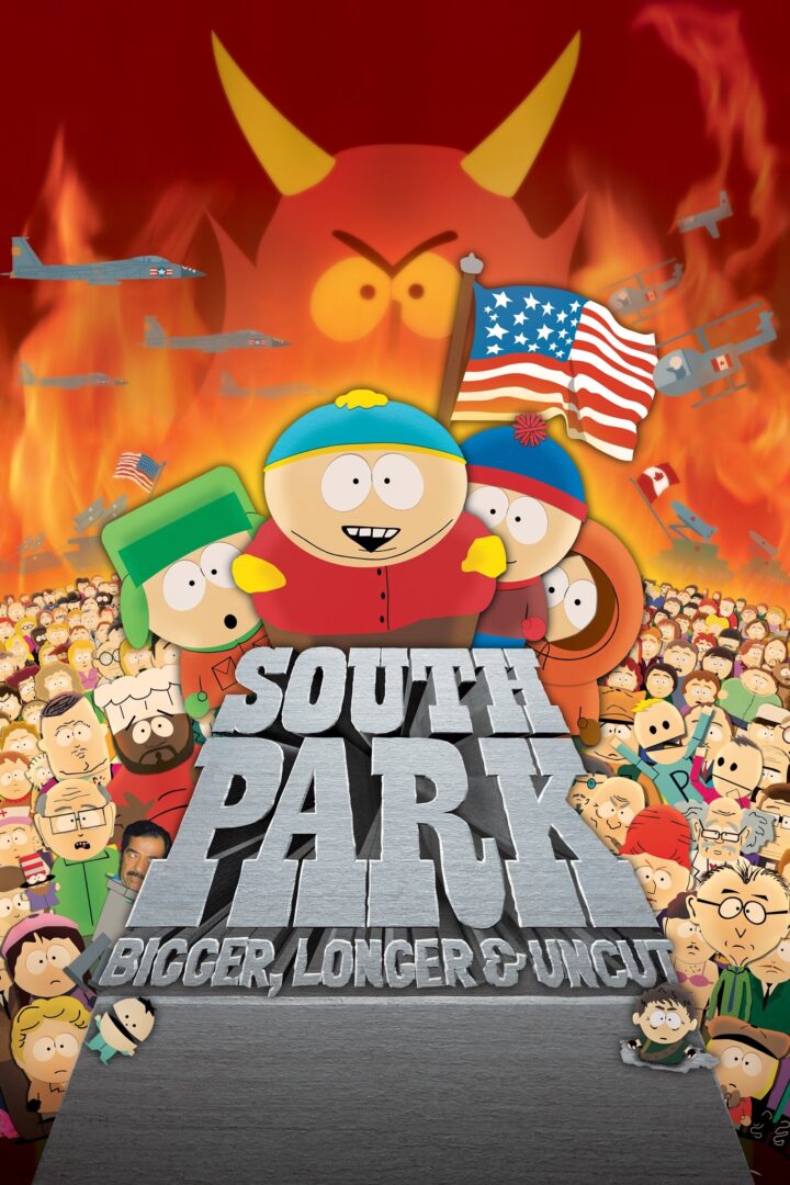 دانلود فیلم South Park: Bigger, Longer & Uncut 1999 بدون سانسور با پخش آنلاین