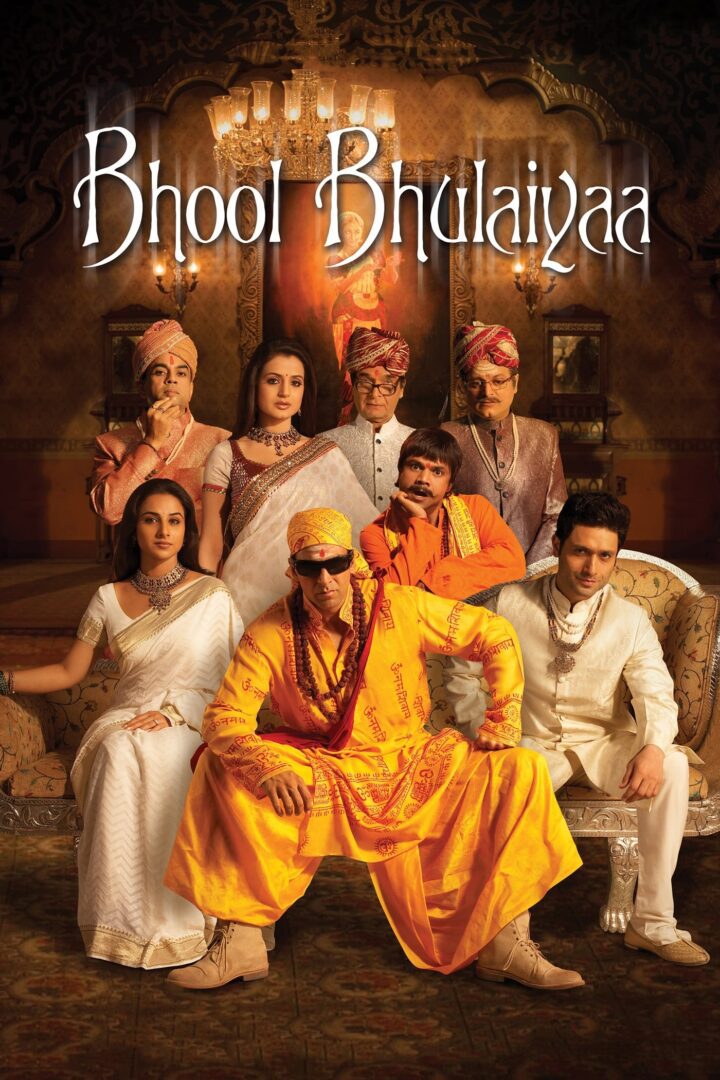 دانلود فیلم Bhool Bhulaiyaa 2007 بدون سانسور با پخش آنلاین