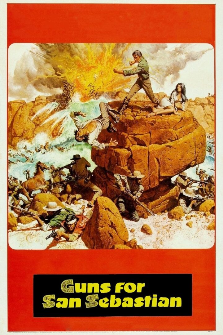 دانلود فیلم Guns for San Sebastian 1968 بدون سانسور با پخش آنلاین