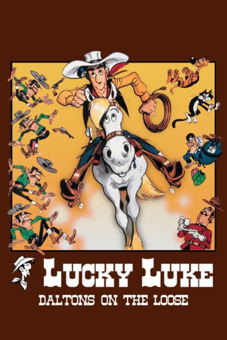 دانلود فیلم Lucky Luke: The Daltons on the Run 1983 بدون سانسور با پخش آنلاین